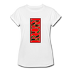 XZAKA - Women "RUN" Motivational T-Shirt - W2156 - white