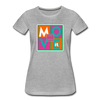 XZAKA - Women "Move It" Motivational T-Shirt - W2156 - heather gray