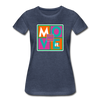 XZAKA - Women "Move It" Motivational T-Shirt - W2156 - heather blue