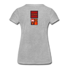 XZAKA - Women "Move It" Motivational T-Shirt - W2158 - heather gray