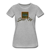 XZAKA - Women "Show Up" Motivational T-Shirt - W2162 - heather gray