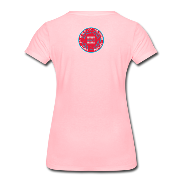 XZAKA - Women "Trust Your Gut" Motivational T-Shirt - W2160 - pink