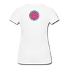 XZAKA - Women "Inter-Lock" Motivational T-Shirt - W2161 - white