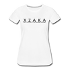 XZAKA - Women Motivational T-Shirt - W2263-1 - white