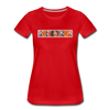 XZAKA - Women Motivational T-Shirt - W2263-2 - red