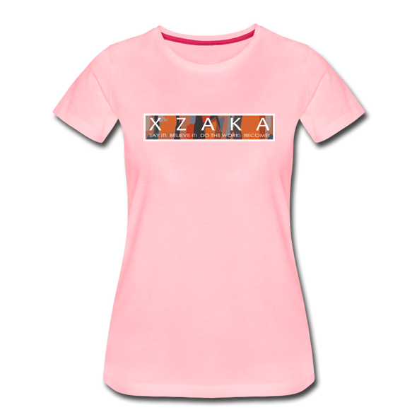 XZAKA - Women Motivational T-Shirt - W2263-2 - pink