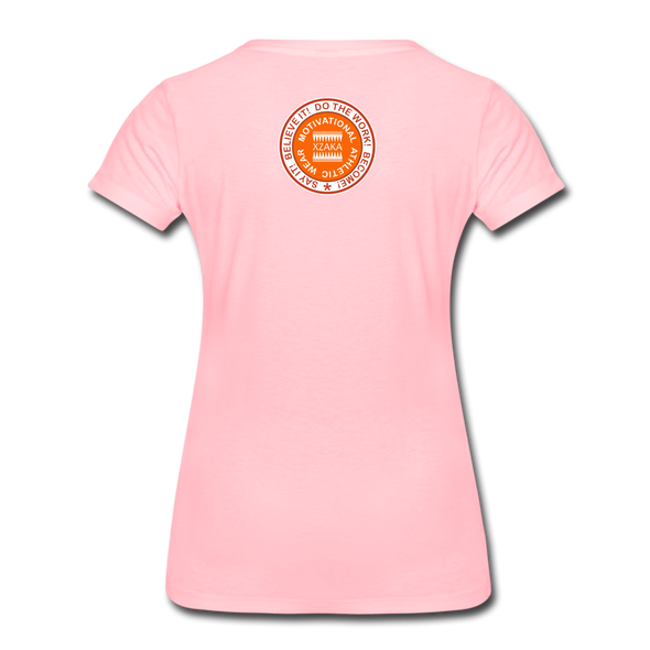 XZAKA - Women Motivational T-Shirt - W2263-2 - pink