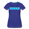 XZAKA - Women Motivational T-Shirt - W2263-3 - royal blue