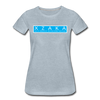 XZAKA - Women Motivational T-Shirt - W2263-3 - heather ice blue