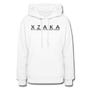 XZAKA Women Motivational Hoodie - W1423 - white