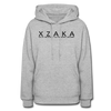 XZAKA Women Motivational Hoodie - W1423 - heather gray