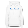 XZAKA Women Motivational Hoodie - W1424 - white