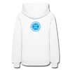 XZAKA Women Motivational Hoodie - W1424 - white