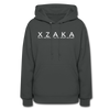 XZAKA Women Motivational Hoodie - W1425 - asphalt