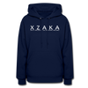 XZAKA Women Motivational Hoodie - W1425 - navy