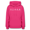 XZAKA Women Motivational Hoodie - W1425 - fuchsia