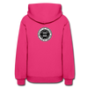 XZAKA Women Motivational Hoodie - W1425 - fuchsia