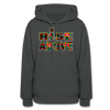 XZAKA Women Motivational Hoodie - W1427 - asphalt