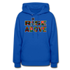 XZAKA Women Motivational Hoodie - W1427 - royal blue