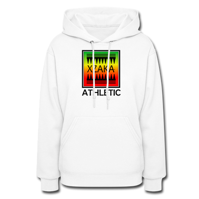 XZAKA Women "Athletic" Motivational Hoodie - W1429 - white