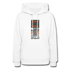 XZAKA Women "Dare To Dream" Motivational Hoodie - W1430 - white