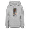 XZAKA Women "Dare To Dream" Motivational Hoodie - W1430 - heather gray