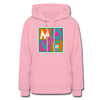 XZAKA Women "Move It" Motivational Hoodie - W1435 - classic pink