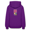 XZAKA Women "Move It" Motivational Hoodie - W1435 - purple