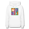 XZAKA Women "Move It" Motivational Hoodie - W1432 - white