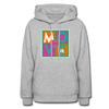 XZAKA Women "Move It" Motivational Hoodie - W1432 - heather gray