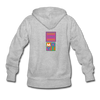 XZAKA Women "Move It" Motivational Hoodie - W1432 - heather gray