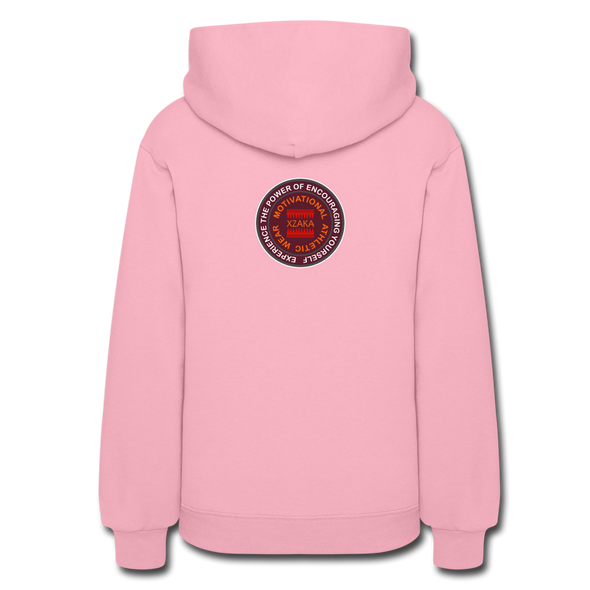 XZAKA Women "i Have a Why" Motivational Hoodie - W1437 - classic pink