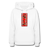 XZAKA Women "Run" Motivational Hoodie - W1438 - white