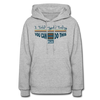 XZAKA Women "You Can Do This" Motivational Hoodie - W1443 - heather gray