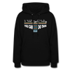 XZAKA Women "You Can Do This" Motivational Hoodie - W1444 - black