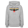 XZAKA Women "Make it Happen" Motivational Hoodie - W1445 - heather gray