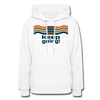 XZAKA Women "Keep Going" Motivational Hoodie - W1450 - white