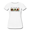 XZAKA - Women "BAE" Motivational T-Shirt - W2278 - white