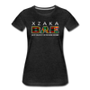 XZAKA - Women "BAE" Motivational T-Shirt - W2278-2 - charcoal gray