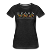 XZAKA - Women "YOLO" Motivational T-Shirt - W2279-2 - charcoal gray