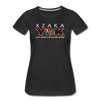 XZAKA - Women "YSK" Motivational T-Shirt - W2277-2 - black