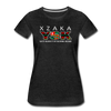 XZAKA - Women "YSK" Motivational T-Shirt - W2277-2 - charcoal gray