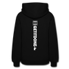 XZAKA Women "GETITDONE-r" Motivational Hoodie - W1455 - black