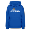 XZAKA Women "GETITDONE-r" Motivational Hoodie - W1455 - royal blue