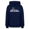 XZAKA Women "GETITDONE-r" Motivational Hoodie - W1455 - navy