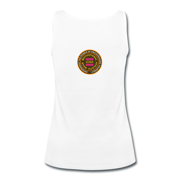 XZAKA Women "Love2Run" Motivational Tank Top - W5155 - white