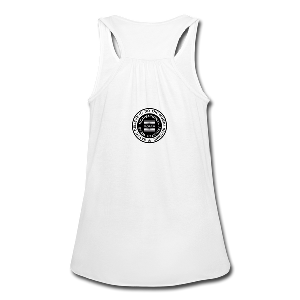 XZAKA Women "Love2Run" Motivational Tank Top - W5154 - white