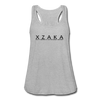 XZAKA Women "Love2Run" Motivational Tank Top - W5154 - heather gray