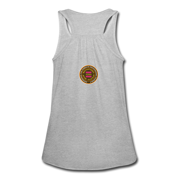 XZAKA Women "Love2Run" Motivational Tank Top - W5155 - heather gray