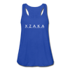 XZAKA Women "Say It" Motivational Tank Top - W5151 - royal blue